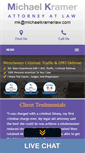 Mobile Screenshot of michaelkramerlaw.com